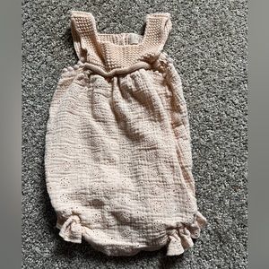 BÚHO Organic cotton knit eyelet baby bubble